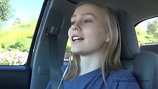 Sweet 18 babe gets fucked at casting audition