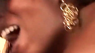 Kandi Kream rubs her pussy before her man arrives to fuck her hard