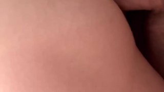 Morning quickie with hot Blonde MILF with natural big tits
