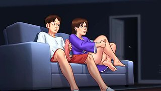 Step Mom and Step Son Hot Summer Fuck in Summertime Saga Part 7 - Amazing 3D Animation Sex