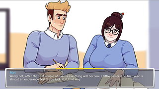 Academy 34 Overwatch (Young & Naughty) - Part 13 My Hot Teacher By HentaiSexScenes