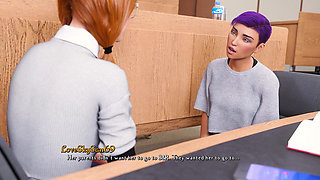 Being a Dik 0.7.0 Part 197 Lesbians Using Dildo by Loveskysan69
