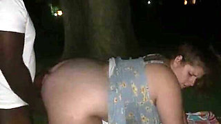 BBW & BBC Fucking in the Golf Course and BJ in Car Wash