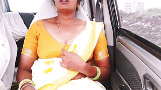 Indian Car Sex. House Maid Try to Fucking with House Owner. Telugu Dirty Talks.