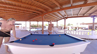 Marie & Chloe - Topless Pool