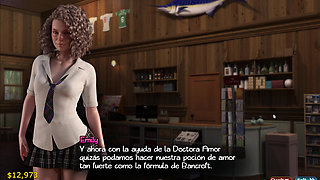 TREASURE OF NADIA CAP 15 TRANS. ESPA&Ntilde;OL, CAP 15 REAL, BUYING CLOTHES FROM THE FUCKFRIENDS
