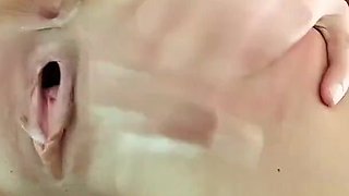 Naughty Blonde Barbie Doll Nurse Drains Her Patient's Boner Problem by Taking His Creamy Load in Her Warm Cunt