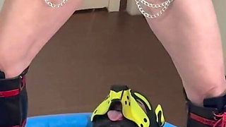 Mistress Kora Bell Gets Bad Pup Ash Very Wet Watersports