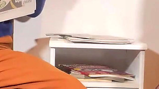 Young Girl Handjob and Makes Old Man Cum by the Doctor