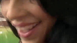 Hardcore interracial orgy outdoors