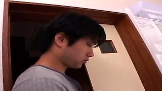 Hot Asian mom uses the art of seduction to fuck a young cock