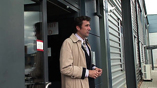 Quick fuck in the office with my boss