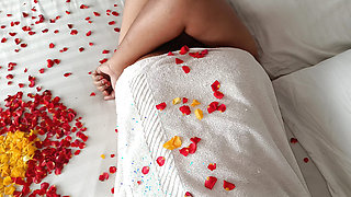 Tamil new married couples honeymoon celebration in private hotel