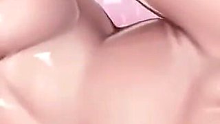 3D comic - Some sexy juicy girl with comic animation