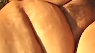 Bbw orgy taking place outside