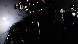 Perfect anal masturbation with a toy