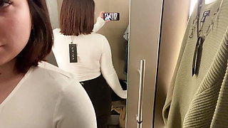 Transperent&mesh clothes try on Sexy Tattooed alternative model