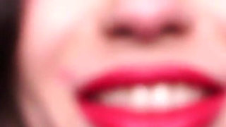 Red Lipstick Seduction
