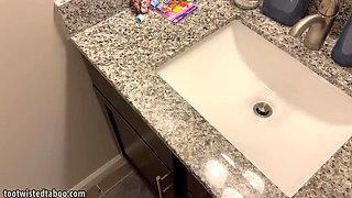 Step Sister Helps Virgin Step Brother Take Dick Pic - Family Taboo Sex