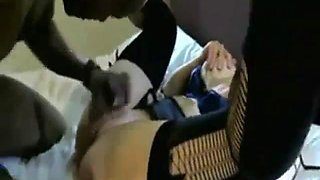 Sexy british tries bbc fir thr first time in hotel room