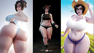 Mei black big cocks