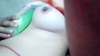 Hot Sexy Girl Used Vegetables of Pleasure Pleasure yet Passion