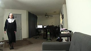 Nuns Pantyhose Footjob