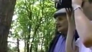 French fucked in nature with another girl with avalone