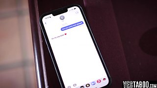 Manipulative ebony mom nail male bestie