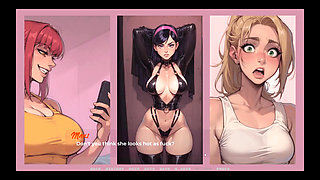 My New Girlfriend Taboo Hentai Game Ep.14 Twerking and Strip Show for Step Bro!