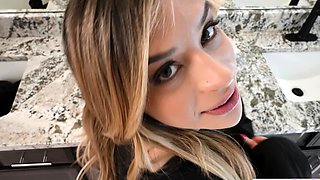 Arab teen stepsister is a bratty slut