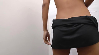 She Rubs Her Clitoris, Masturbates. Very Hot