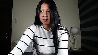 Amateur Asian Webcam Strip Masturbation