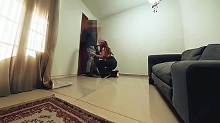 Hot Brazilian MILF Neighbor Gives Best Blowjob & Cum in Mouth - Homemade HD