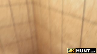 Cheating wife Charlotte Grey gets stretched by big cock in the restroom