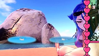 Awesome hentai anal sex with stunning excited nurse