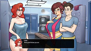 Mummy in sexy lingerie from sex note gets naughty in the summer