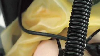 Rubber Patient Gets Anal and Pussy Treatment While Doctors Examination in The Clinic