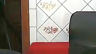 Old Lonely Sexy Housewife Chatting Fun on Webcam Showing Ass and Pussy in Panties