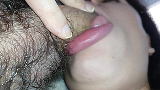 SLUT WAITS EAGERLY FOR ALL CUCKOLD CUM