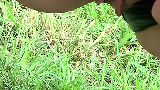 Piss Outdoors Dripping Wet Pussy Squirting Pee MILF