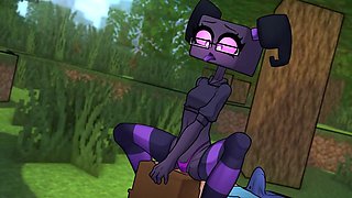 Minecraft Hentai Horny Craft - Part 15 - Ender Girl Pussy Tease by Loveskysan69