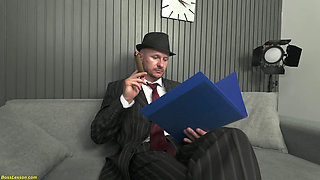 Small Ass Secretary Destroyed by Her Boss