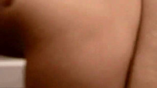 Cum in Pussy Without a Condom in a Public Toilet