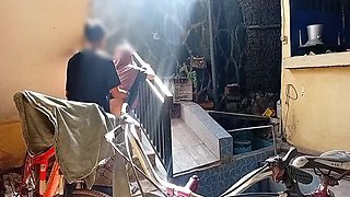 Hot Indonesian Hijab Housewife Gets Passionate Creampie From Stepcousin