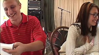 Angelina Mesmerizes with Teen Game of Blowjob Passion