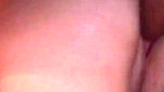 She gets cummed in her face by two young men with big dicks in a sex shop