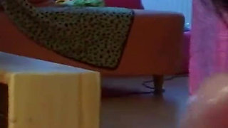 Beautiful babe in sexy lingerie rides big cock in POV