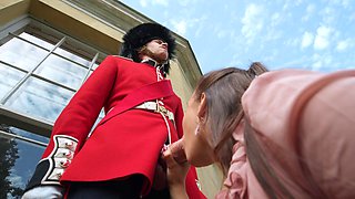 Stroking The Guard's Post With Danny D, Sofia Lee - Brazzers