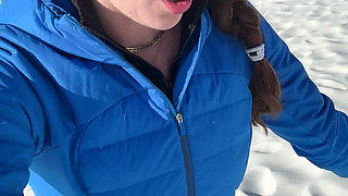 Walking on the Beach Calls for a Quick Orgasm!